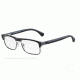 Armani EA3035 Bifocal Prescription Eyeglasses 5229-55 - Black/rubber Grey Frame