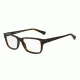Armani EA3057F Single Vision Prescription Eyeglasses 5026-55 - Matte Havana Frame