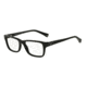 Armani EA3057F Single Vision Prescription Eyeglasses 5364-55 - Matte Black Frame