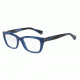 Armani EA3058 Single Vision Prescription Eyeglasses 5401-51 - Opal Blue Frame