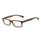 Armani EA3061 Progressive Prescription Eyeglasses 5391-53 - Top Havana/matte Brown Frame