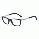 Armani EA3069 Progressive Prescription Eyeglasses 5474-55 - Blue Rubber Frame