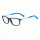 Armani EA3069 Progressive Prescription Eyeglasses 5650-55 - Blue Rubber Frame
