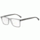 Armani EA3071 Progressive Prescription Eyeglasses 5532-53 - Matte Transparent Grey Frame