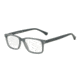 Armani EA3072F Single Vision Prescription Eyeglasses 5454-56 - Matte Opal Grey Frame