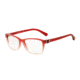 Armani EA3076 Progressive Prescription Eyeglasses 5461-52 - Red Gradient Frame