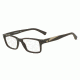 Armani EA3087 Bifocal Prescription Eyeglasses 5509-52 - Matte Brown Frame