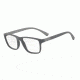 Armani EA3091 Single Vision Prescription Eyeglasses 5502-53 - Matte Grey Frame