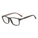 Armani EA3091 Single Vision Prescription Eyeglasses 5509-53 - Matte Brown Frame