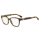 Armani EA3094F Single Vision Prescription Eyeglasses 5540-54 - Havana Spot Grey Frame