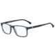 Armani EA3098 Bifocal Prescription Eyeglasses 5549-53 - Matte Striped Blue Frame