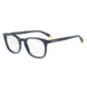 Armani EA3118F Single Vision Prescription Eyeglasses 5596-53 - Matte Blue On Blue Frame