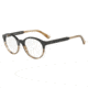 Armani EA3122F Bifocal Prescription Eyeglasses 5567-51 - Brown/tr Striped Beige Frame