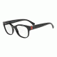 Armani EA3131F Progressive Prescription Eyeglasses, 52mm, Black, EA3131F-5017-52-PRO