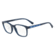 Armani EA3141 Bifocal Prescription Eyeglasses, 53mm, Matte Opal Blue, EA3141-5723-53-BI
