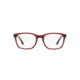Armani EA3141 Bifocal Prescription Eyeglasses, 55mm, Matte Opal Red, EA3141-5724-55-BI