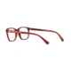 Armani EA3141 Bifocal Prescription Eyeglasses, 55mm, Matte Opal Red, EA3141-5724-55-BI