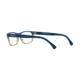 Armani EA3143F Prescription Eyeglasses, 55mm, Striped Blue, EA3143F-5730-55-SV