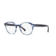 Armani EA3144 Progressive Prescription Eyeglasses 5728-48 - Blue Havana Frame