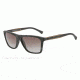 Armani EA4001 Single Vision Prescription Sunglasses EA4001-50668E-56 - Lens Diameter 56 mm, Frame Color Green Rubber