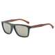 Armani EA4001 Single Vision Prescription Sunglasses EA4001-51005A-56 - Lens Diameter 56 mm, Frame Color Dark Grey Rubber
