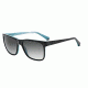 Armani EA4002 Progressive Prescription Sunglasses EA4002-50528G-55 - Lens Diameter 55 mm, Frame Color Black/variegated Azure