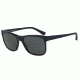 Armani EA4002 Progressive Prescription Sunglasses EA4002-536887-55 - Lens Diameter 55 mm, Frame Color Matte Blue