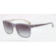 Armani EA4002F Single Vision Prescription Sunglasses EA4002F-50628G-55 - Lens Diameter 55 mm, Frame Color Gray/striped Gray
