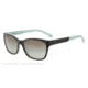 Armani EA4004 EA4004 Bifocal Prescription Sunglasses EA4004-50458E-56 - Lens Diameter 56 mm, Frame Color Balck/opal Acqua Green