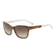 Armani EA4004 EA4004 Bifocal Prescription Sunglasses EA4004-504713-56 - Lens Diameter 56 mm, Frame Color Striped Brown/cream