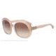 Armani EA4009 Single Vision Prescription Sunglasses EA4009-508413-56 - Lens Diameter 56 mm, Frame Color Opal Brown Pearl