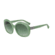 Armani EA4009 Single Vision Prescription Sunglasses EA4009-50858E-56 - Lens Diameter 56 mm, Frame Color Opal Aqua Green