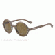 Armani EA4011 Single Vision Prescription Sunglasses EA4011-509373-45 - Lens Diameter 45 mm, Frame Color Wood Matte Gray