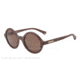 Armani EA4011 Single Vision Prescription Sunglasses EA4011-509673-45 - Lens Diameter 45 mm, Frame Color Wood Matte Brown