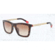 Armani EA4017F Progressive Prescription Sunglasses EA4017F-502613-53 - Lens Diameter 53 mm, Frame Color Havana/Red