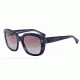 Armani EA4031F Single Vision Prescription Sunglasses EA4031F-52218H-52 - Lens Diameter 52 mm, Frame Color Transp Lilac On Violet