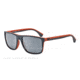 Armani EA4033 Single Vision Prescription Sunglasses EA4033-52336G-56 - Lens Diameter 56 mm, Frame Color Grey/rubber Orange