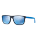 Armani EA4033 Single Vision Prescription Sunglasses, 56mm, Blue Rubber, EA4033-565055-56-SV