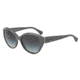 Armani EA4037 Progressive Prescription Sunglasses EA4037-52558G-57 - Lens Diameter 57 mm, Frame Color Grey
