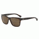 Armani EA4041F Single Vision Prescription Sunglasses EA4041F-502673-56 - Lens Diameter 56 mm, Frame Color Havana