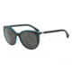Armani EA4043 Progressive Prescription Sunglasses EA4043-535087-55 - Lens Diameter 55 mm, Frame Color Black/Azure Line/Azure