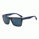 Armani EA4048 Progressive Prescription Sunglasses EA4048-539280-56 - Lens Diameter 56 mm, Frame Color Top Black/matte Blue