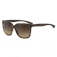 Armani EA4049 Bifocal Prescription Sunglasses EA4049-538613-56 - Lens Diameter 56 mm, Frame Color Striped Brown