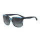 Armani EA4049 Bifocal Prescription Sunglasses EA4049-53878G-56 - Lens Diameter 56 mm, Frame Color Striped Blue