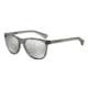 Armani EA4053 Single Vision Prescription Sunglasses EA4053-53726G-57 - Lens Diameter 57 mm, Frame Color Transparent Grey