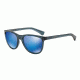 Armani EA4053 Single Vision Prescription Sunglasses EA4053-537355-57 - Lens Diameter 57 mm, Frame Color Transparent Blue