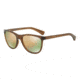 Armani EA4053 Single Vision Prescription Sunglasses EA4053-53744Z-57 - Lens Diameter 57 mm, Frame Color Transparent Brown