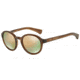 Armani EA4054 Bifocal Prescription Sunglasses EA4054-53744Z-49 - Lens Diameter 49 mm, Frame Color Transparent Brown