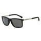 Armani EA4058 Single Vision Prescription Sunglasses EA4058-506381-58 - Lens Diameter 58 mm, Frame Color Black Rubber