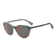 Armani EA4061 Single Vision Prescription Sunglasses EA4061-547987-49 - Lens Diameter 49 mm, Frame Color Top Green On Tr Red